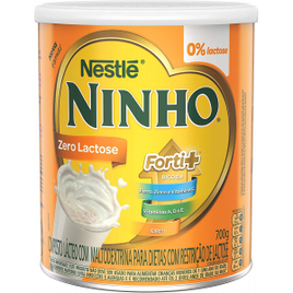 Leite em Pó Zero Lactose Ninho - 700g