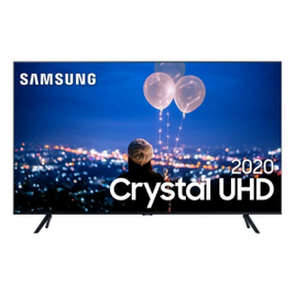 Imagem da oferta Smart TV Samsung Crystal UHD TU8000 4K 82" Borda Infinita Visual Livre de Cabos e Wi-Fi - UN82TU8000GXZD
