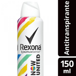 10 Unidades Desodorante Aerosol Rexona Unissex Special Edition Now United 90g