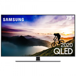 Imagem da oferta Smart TV QLED 75" 4K Samsung 75Q70T Pontos Quânticos HDR Borda Infinita Alexa Built in, Modo Ambiente 3.0