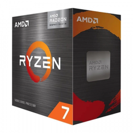 Processador AMD Ryzen 7 5700G 3.8GHz (4.6GHz Turbo) 8-Cores 16-Threads Cooler Wraith Stealth AM4 Com Vídeo Integrado 100-100000263BOX
