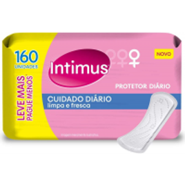 Imagem da oferta Intimus Protetor Diário Days Cuidado Diário sem Perfume 160 Unidades