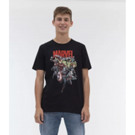 Imagem da oferta Camiseta Estampa Avengers Comics - Masculino - Tam PP