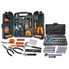 Kit Jogo de Ferramentas 129 Peças com Maleta Sparta + 40 Peças