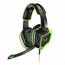 Headset Gamer Warrior Ares USB 71 3D Surround Sound PretoVerde - PH224 - Multilaser