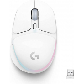 Imagem da oferta Mouse Gamer Sem Fio Logitech G705 LIGHTSPEED com RGB LIGHTSYNC Design Compacto 6 Botões Programáveis Bateria Recarregável Conexão Bluetooth Compatível