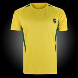 Imagem da oferta Camiseta Seleção Brasil Unissex - Amarelo