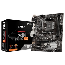 Imagem da oferta Placa-Mãe MSI B450M Pro-M2 Max p/ AMD AM4 m-ATX DDR4