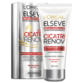 Imagem da oferta Leave In Reparador L'Oréal Paris Elseve Cicatri Renov 50ml - Incolor