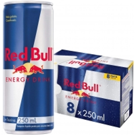 Imagem da oferta Energético Red Bull Energy Drink Pack com 8 Latas de 250ml