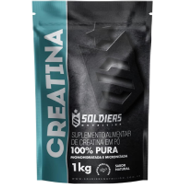 Imagem da oferta Creatina Monohidratada Soldiers Nutrition 1Kg 100% Pura Importada