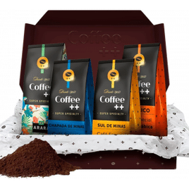 Imagem da oferta Kit 4 Pacotes Café Especial Torrado e Moído Coffee Mais Fazendas E Arara