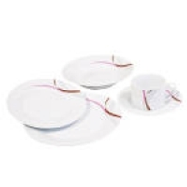 Imagem da oferta Aparelho de Jantar 20 Peças em Porcelana Carrefour Home HO309536 Branco