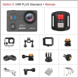 Imagem da oferta EKEN H9R Plus Action Camera Ultra HD 4K A12 waterproof wifi sport Cam