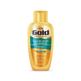 Imagem da oferta Shampoo Gold Óleo de Argan Pós Química 300ml Niely