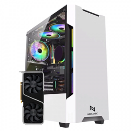 Pc Gamer Neologic Dragon White Intel i5 10400F 8GB RTX 3060 12GB SSD 240GB 600W - NLI83180