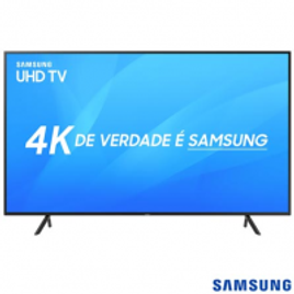 Imagem da oferta Smart TV LED UHD 4K 43" Samsung 43NU7100 3 HDMI 2 USB Wi-Fi HDR Premium