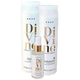 Kit Shampoo + Condicionador + Mascara Braé Divine