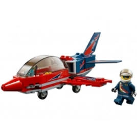 Imagem da oferta LEGO City Espetáculo Aéreo de Avião à Jato - 87 Peças 60177