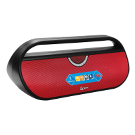 Imagem da oferta Caixa Bluetooth Lenoxx Speaker BT540 30W RMS Preta e Vermelha Bivolt