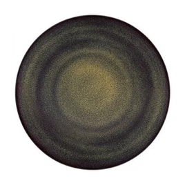 Jogo com 06 Pratos Rasos Planet Preto