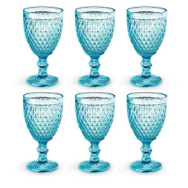 Taça de Vidro para Água Tiffany 320ml 6pçs