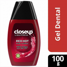 Imagem da oferta 3 Unidades Creme Dental Em Gel Closeup Liquifresh Red Hot 100g