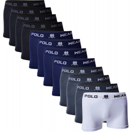 Imagem da oferta Kit 12 Cuecas Boxer Polo Wear Masculino