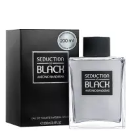 Imagem da oferta Perfume Antonio Banderas Seduction In Black EDT Masculino - 200ml