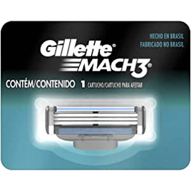 Imagem da oferta Carga para Aparelho de Barbear Gillette Mach3 - 1 unidade