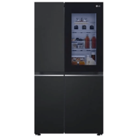 Imagem da oferta Geladeira Smart LG Inverter Side by Side InstaView 647 litros Black Inox GC-V257SQV