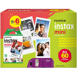 Fujifilm 705061900 - Filme Instax Mini - 6 x 10 Folhas de Fotos