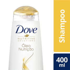 4 Unidades Shampoo Dove Óleo Nutrição para Cabelos Secos 400ml