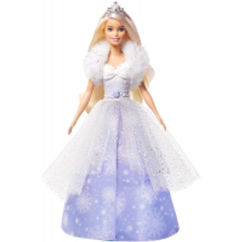 Imagem da oferta Barbie Princesa Vestido Mágico Multicolorido GKH26 Mattel