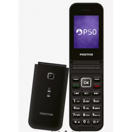 Celular Positivo Flip P50 Tela 2.4" Dual Chip
