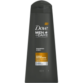 Imagem da oferta Shampoo Dove Men +Care 2 em 1 Força Resistente - 400ml