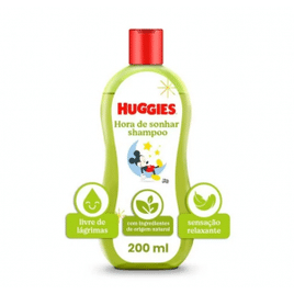 Imagem da oferta 2 Unidades Shampoo Huggies Hora de Sonhar para bebê 200ml