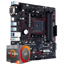 Imagem da oferta Kit Upgrade AMD Ryzen 5 3350G Asus Prime B450M Gaming/BR Cooler Sage X