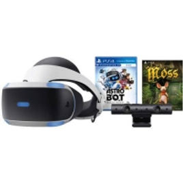 Imagem da oferta PlayStation VR Bundle Sony - Game Astro Bot Rescue Mission + Moss