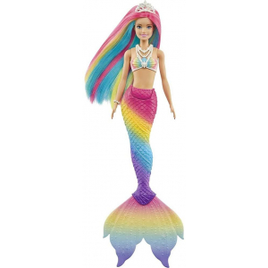 Imagem da oferta Barbie Mattel Fan Sereia Muda De Cor GTF89
