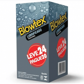 Imagem da oferta 2 Packs Preservativo Blowtex Lubrificado Leve 24 Pague 20 (Total 48)
