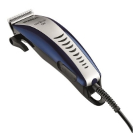 Imagem da oferta Máquina de Cortar Cabelo Mondial Hair Stylo CR-07 4 pentes - Azul/Prata