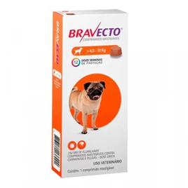 Imagem da oferta Bravecto Anti Pulgas e Carrapatos para Cães de 4,5 a 10kg