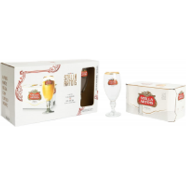 Kit Cerveja Stella Artois - 8 Latas 269ml + 1 Cálice 250ml
