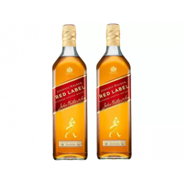 Imagem da oferta Kit Whisky Johnnie Walker Red Label Escocês 1L - 2 Unidades