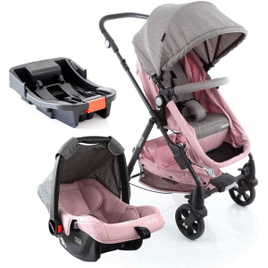 Imagem da oferta Carrinho De Bebê Travel System Poppy Trio Cosco Mescla