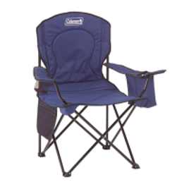 Imagem da oferta Cadeira Dobrável Com Cooler Azul 110120002188 Coleman