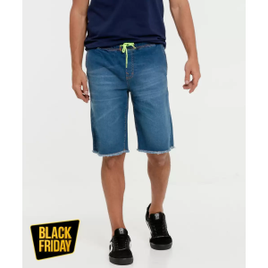 Imagem da oferta Bermuda Masculina Jeans Tiras Neon Razon