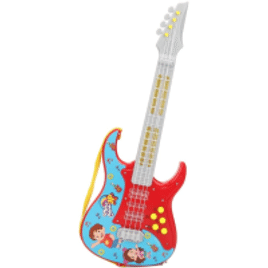 Imagem da oferta Guitarra Elétrica Musical de Brinquedo Maria Clara E JP Com Luz E Som Multikids - BR1611