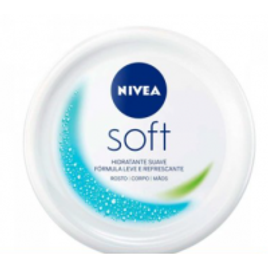 Hidratante Nivea Soft Corpo Mãos e Rosto 98g